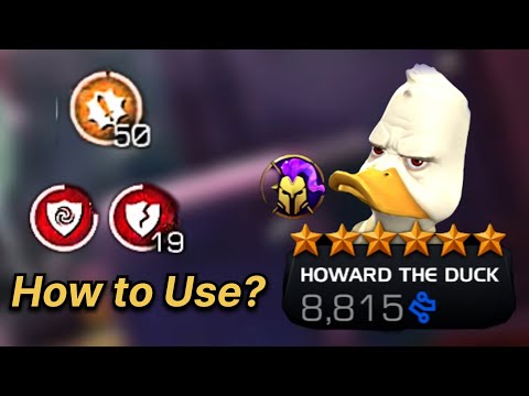 How to use Howard The Duck - MCOC