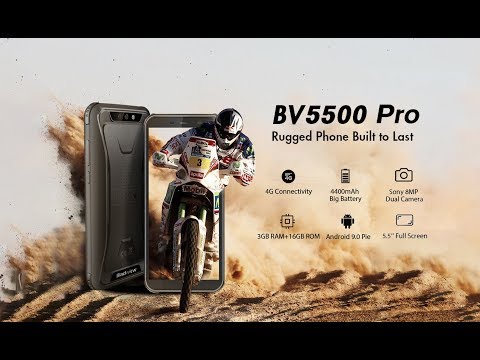 Blackview BV5500 Pro Unboxing Video