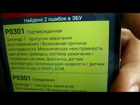 Renault Kangoo 2, горит чека, ремонт своими силами