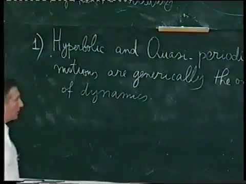 1 6 Y  Sinai   On some problems in the theory of dynamical systems and mathematical physics