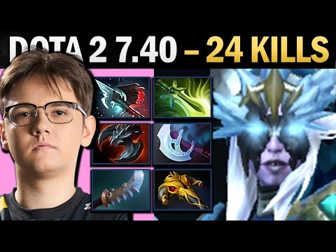 Drow Ranger Pro Carry with Satanic and 24 Kills - Dota Gameplay