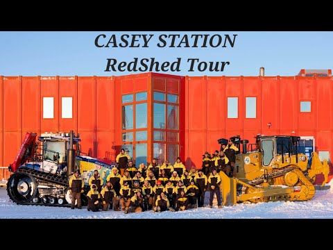 A Tour of Casey Station's RedShed, Antarctica 🇦🇺 🇦🇶