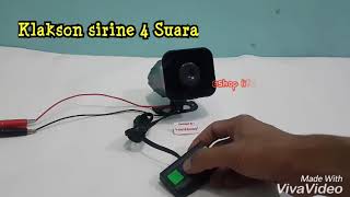 Download lagu Klakson sirine mini 4 suara motor mobil toa patwal suara dijamin tak mengecewakan mp3