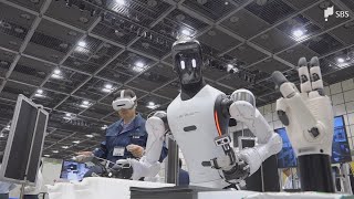 国内42社が最先端のヒューマノイドやAI搭載自動搬送ロボなど展示「ハマロボ展」開催＝静岡・浜松市