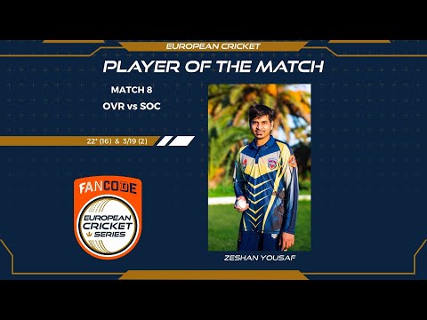 POTM: Z.Yousaf - OVR vs SOC | Highlights | FanCode ECS Malta Encore Day 2 | Malta 2021