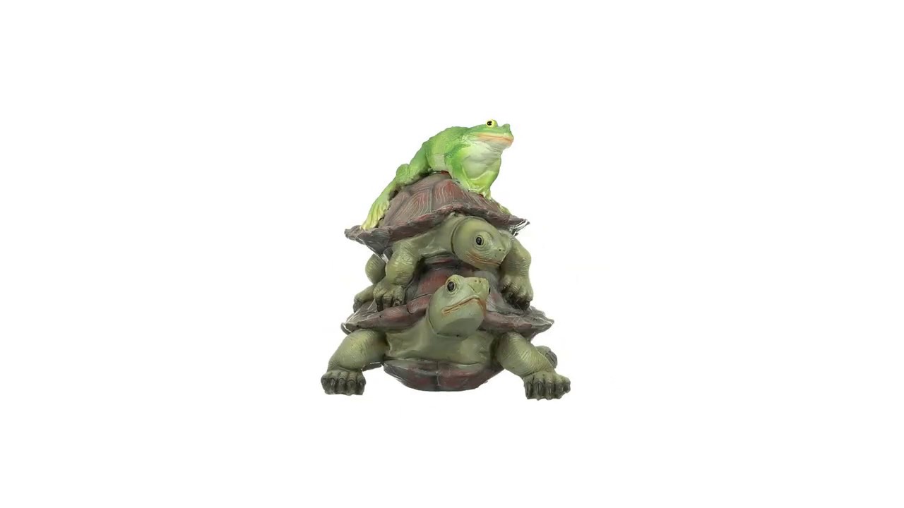 In Good Company, Frog and Turtles Statue Video