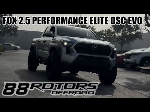 2025 Toyota Tacoma TRD Offroad Fox 2.5 Performance Elite DSC EVO & Camburg Kinetik UCA