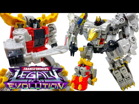 Transformers LEGACY Evolution Core Class SNARL + Completed VOLCANICUS Combined Review