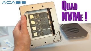 DATA 4 DAYZ! -- Gabinete SSD Acasis 4 Bay RAID NVMe (Thunderbolt 3/4)