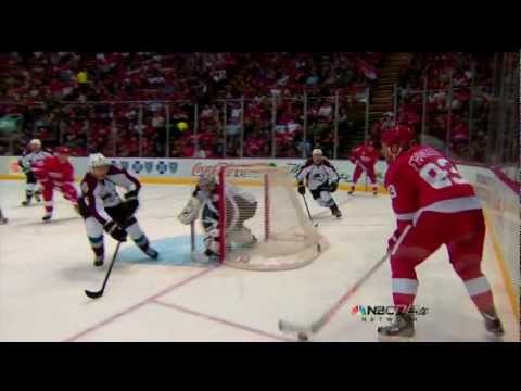 Danny Cleary's goal vs Avs April 1 2013