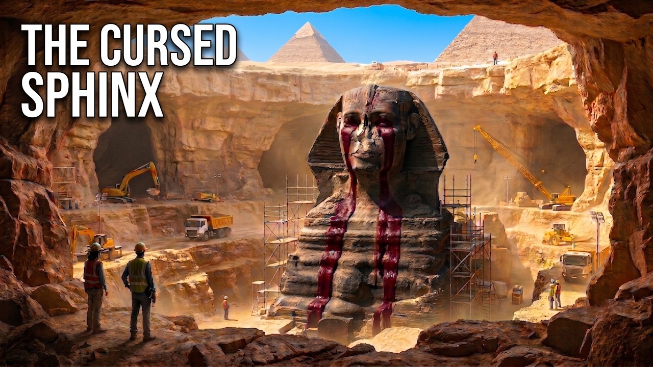 A Sealed Sphinx Was Found Beneath Giza