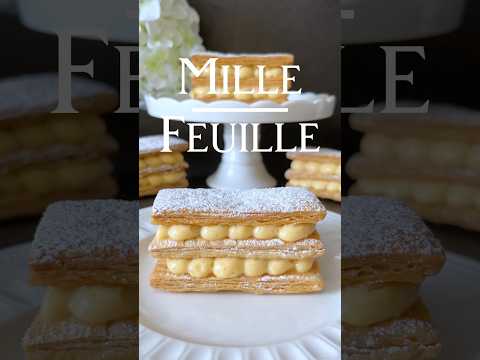 Mille-Feuille Recipe 🤍