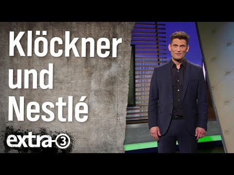 Lobbyismus aktuell: Julia Klöckner und Nestlé | extra 3 | NDR