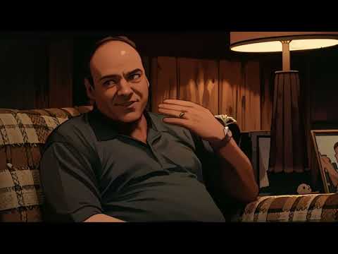 The Sopranos (Animated) - Tony Rejects Junior's Advice To Kill Christopher