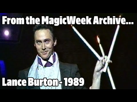 Lance Burton - Magician - The Royal Variety Performance - November 1989