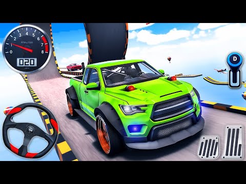 Mega Ramp Car Stunt Racing 3D - Crazy GT Car Impossible Tracks Simulator - Android GamePlay