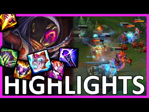 INSANE Shaco AP Jungle plays, 1v9 solo carry - S13 OTP SHACO HIGHLIGHTS