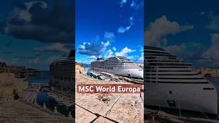 MSC World Europa experiencing the scale, design, and atmosphere of this next-generation cruise ship.