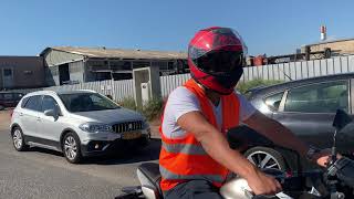 הכנה למבחן כביש אופנוע קריות16/08/2020