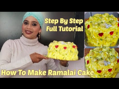 How to make rasmalai cake step by step