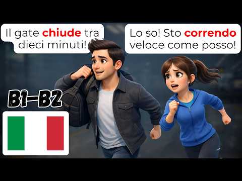 🇮🇹 Master Airport Talk in Italian | B1-B2 Travel Conversations