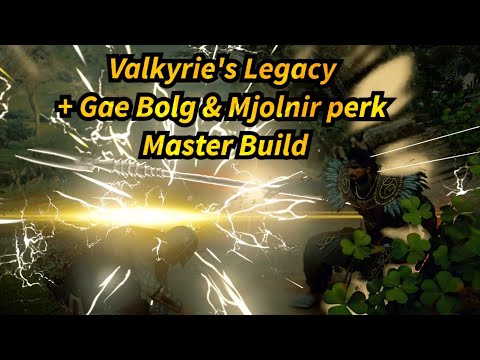 Assassin's Creed Valhalla - Valkyrie's Legacy + Gae Bolg & Mjolnir perk - Master Build