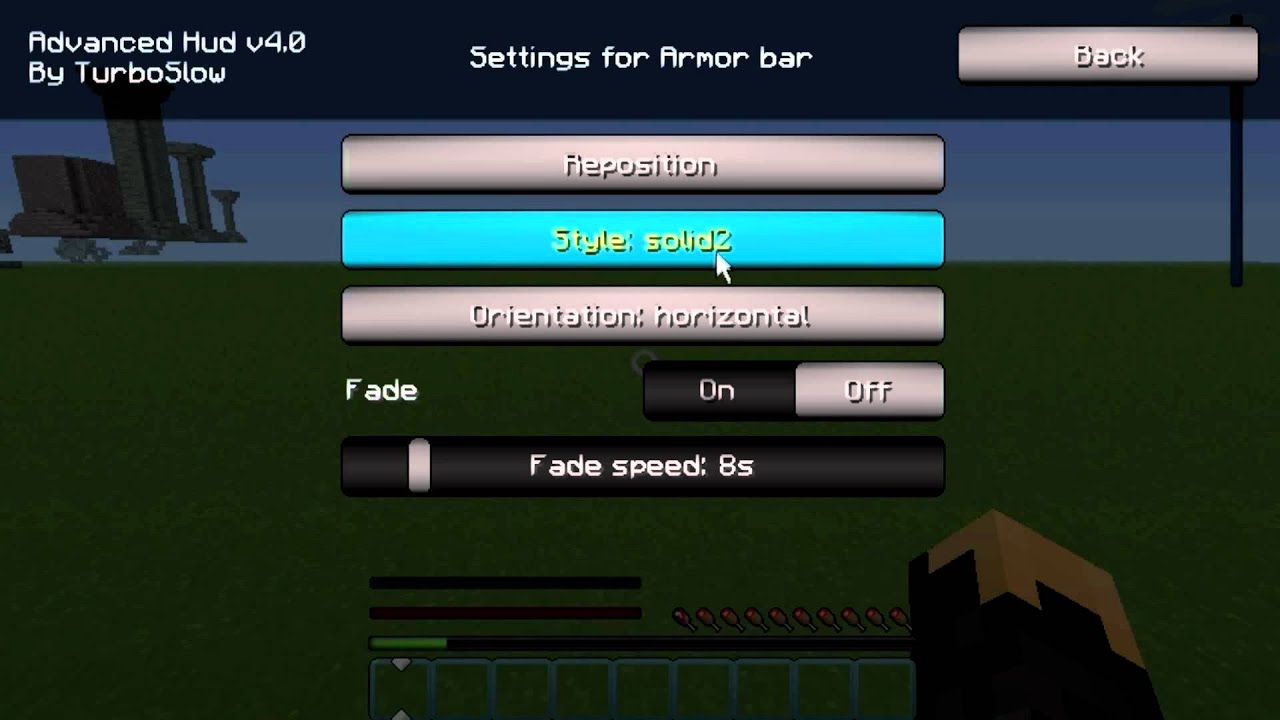 [Minecraft] Mod spotlight - Advance HUD