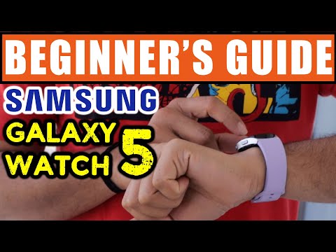 Samsung Galaxy Watch 5 Beginner's Guide ⌚🔥 Quick & Easy Tutorial ⚡