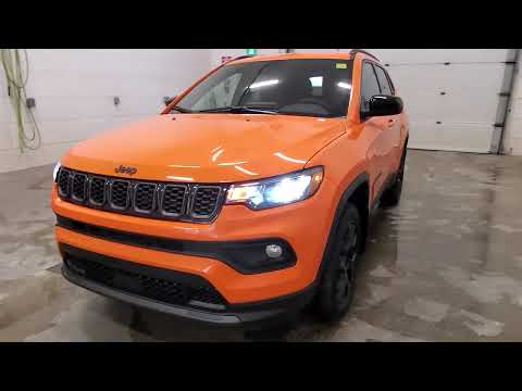 2026 Jeep Compass North 4x4 in Orange for sale at Indian Head Chrysler Dodge Jeep Ram Ltd. in Indian Head, SK