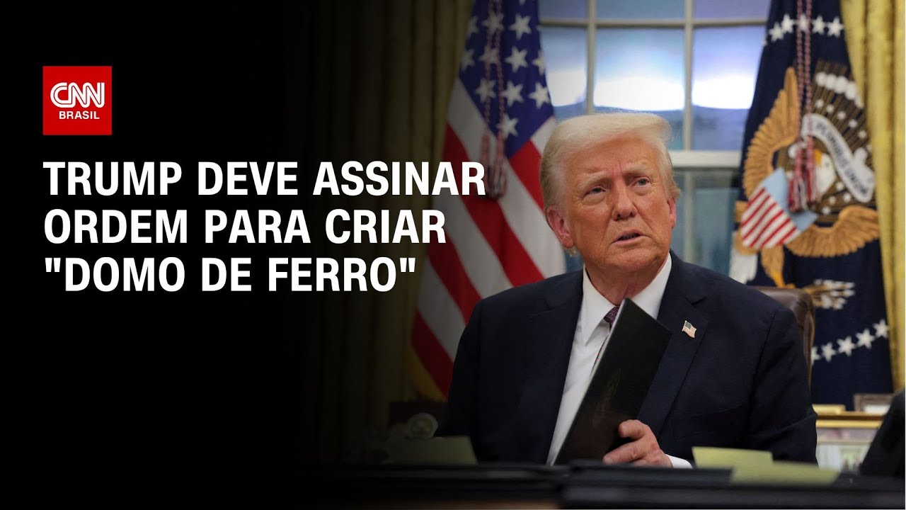 Trump deve assinar ordem para criar "domo de ferro" | CNN PRIME TIME
