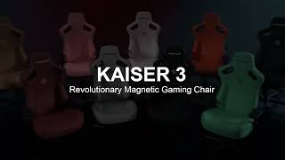 Anda Seat Kaiser Series 3 XL sivá tkanina