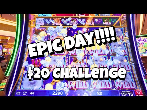 $20 Challenge at Durango – 10 Slots, One Epic Day! 🔥