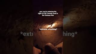 Cu Chi Tunnels in Saigon, Vietnam #shorts #travel #vietnam