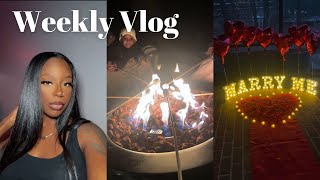 VLOG | SOMEONE'S GETTING ENGAGED 👀 FAMILY WEEKEND RETREAT