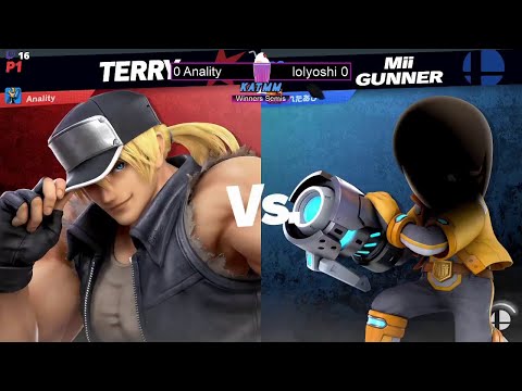 anality(Terry) vs Lolyoshi(Mii Gunner) KATMM 41 winners semis
