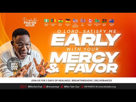 POWER FRIDAY! You Shall Fulfil Your Destiny | Prophetic Prayer Hour With Rev Sam Oye [PPH Day 954]