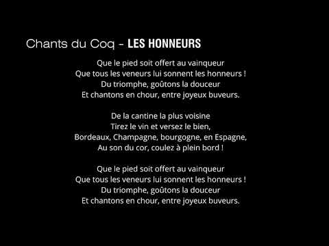 Chants du Coq - LES HONNEURS