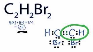 C2H2Br2 Lewis Structure: How to Draw the Lewis Structure for C2H2Br2.