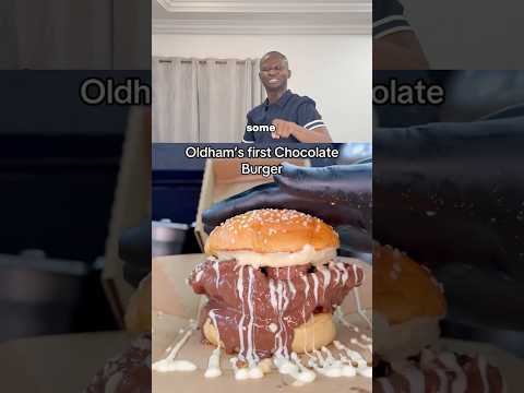 Chocolate burger