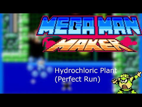 Viewer Levels | Hydrochloric Plant (Perfect Run) | Mega Man Maker