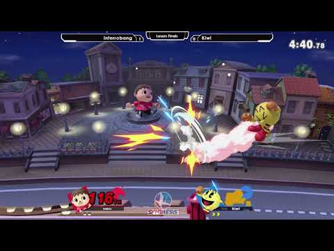 Smash Ultimate: Interrobang (Villager) V Kiwi (Pacman) - Synthesis 17 Tournament SSBU