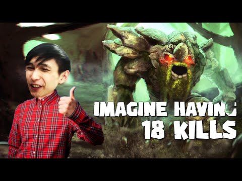 IMAGINE HAVING 18 KILLS INSTEAD OF 19 (SingSing Dota 2 Highlights #1801)