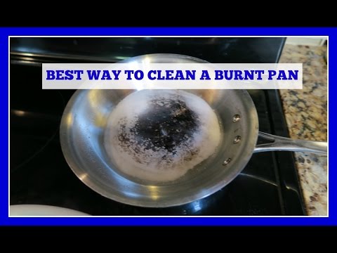 How to Clean a Stainless Steel Burnt Pan or Pot (Easy...