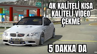 Car Parking’de Kaliteli Kısa Video Çekimi TikTok İnstgram İçin Video Ç