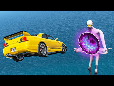 Epic Escape From The Shy Guy | Car VS Portal Traps To Another Universe From SCP | BeamNG Drive #68