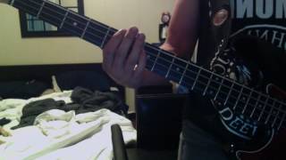 rudimentary peni the horrors in the museum bass cover