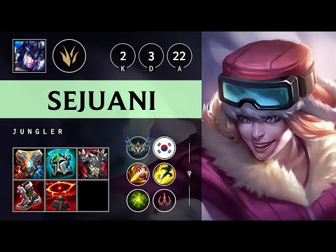 Sejuani Jungle vs Zac - KR Challenger Patch 14.18