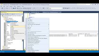 The operation can't be performed on database with database snapshots