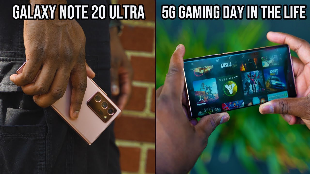 Samsung Galaxy Note 20 Ultra 5G | Gaming Day in the Life