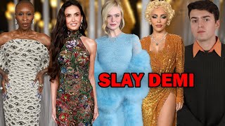 LACMA GALA 2025 FASHION REVIEW (demi moore is lewking good)